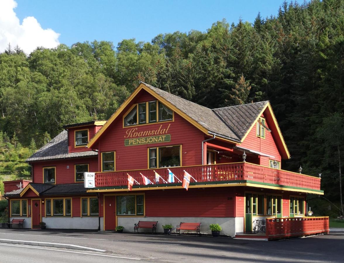Kvamsdal Pensjonat 4 Eidfjord Exterior foto